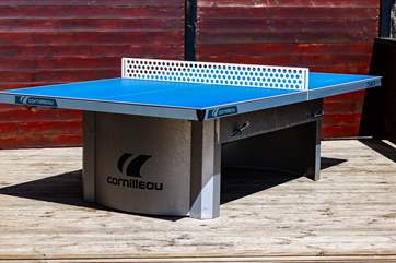 Table-tennis, Jenga and basketball are just a few games that everyone can enjoy!