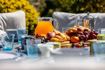 Good food, good company and a perfect holiday.