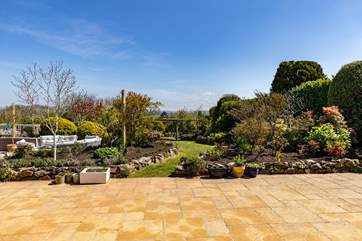 The path down to the bottom of the garden offers more treats for you to enjoy.