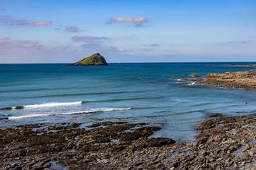 Wembury beach is a lovely family beach, with a dog-friendly beach a little further along the coast path.