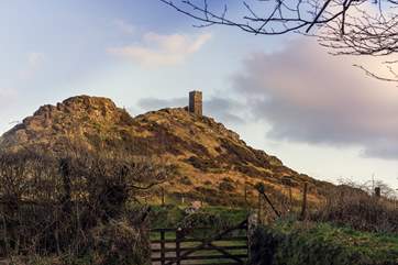 St Michaels Church over looks Dartmoor.