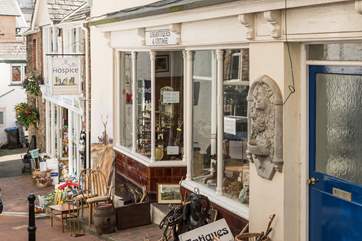 Explore the streets around Lynton and Lynmouth, connected by the hillside water powered railway.