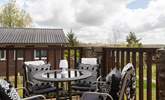 The decking area is just the spot to enjoy al fresco dining. - Thumbnail Image