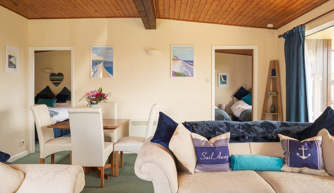 All rooms link off off the main living-room.