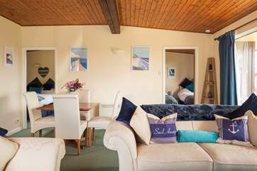 All rooms link off off the main living-room.