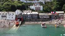The pretty village of Clovelly waiting to be explored.