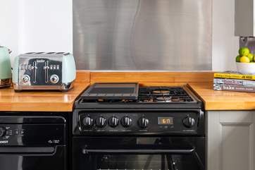 The kitchen is fully equipped and benefits from all mod-cons!