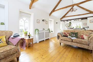 On entering The Lodge you will be greeted by a beautifully styled open plan living-room!