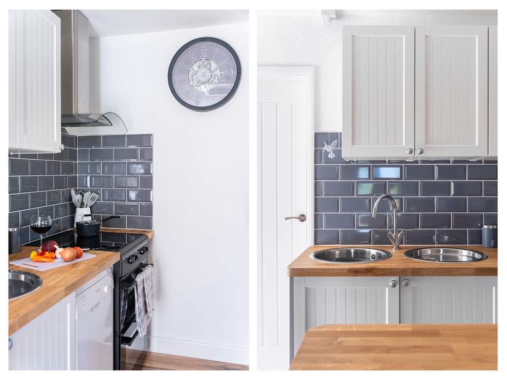 The kitchen is equipped for as much or as little cooking as you wish to do!