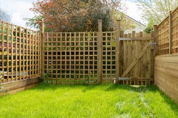 A small lawn for your enjoyment.