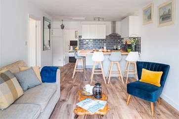 The beautiful open plan living area is the perfect spot for everyone to come together.