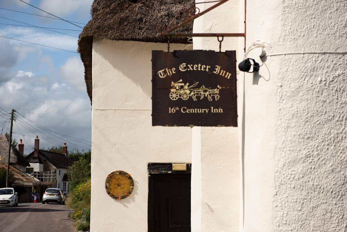 The local pub is a short walk away.