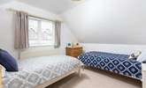 The twin room has been thoughtfully styled to maximise the space. - Thumbnail Image