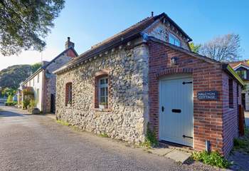 Pretty as a picture Halcyon Cottage was formerly the Women's Institute Hall.
