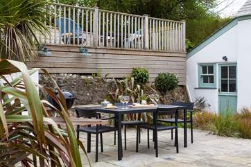 There is a lovely patio, if you fancy a spot of al fresco dining in the sunshine.