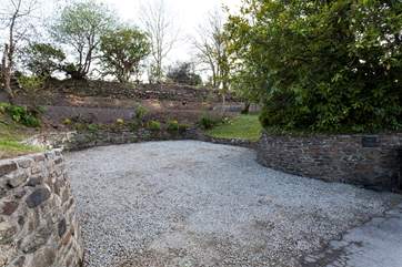 There is ample parking at Dale Cottage.