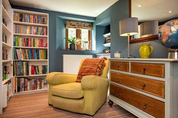 Take a seat and take time out with a good book.