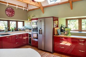 It won't be a chore having to prepare your holiday meals in this lovely kitchen.