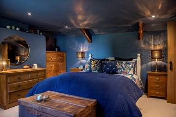 The main bedroom is totally decadent and quite simply stunning.