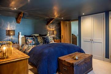 The main bedroom is quite stunning.