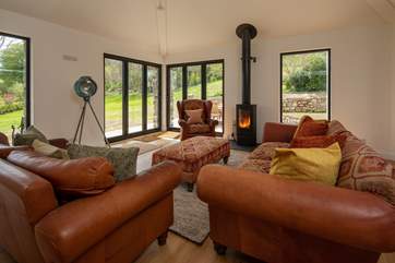 Cosy up in the evenings whilst still enjoying being surrounded by the beautiful Dartmoor countryside.