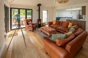 Such a cosy space to discuss the day's adventures whilst planning tomorrows.