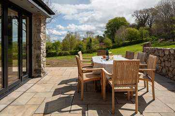 What a glorious spot to enjoy the magnificent countryside views.