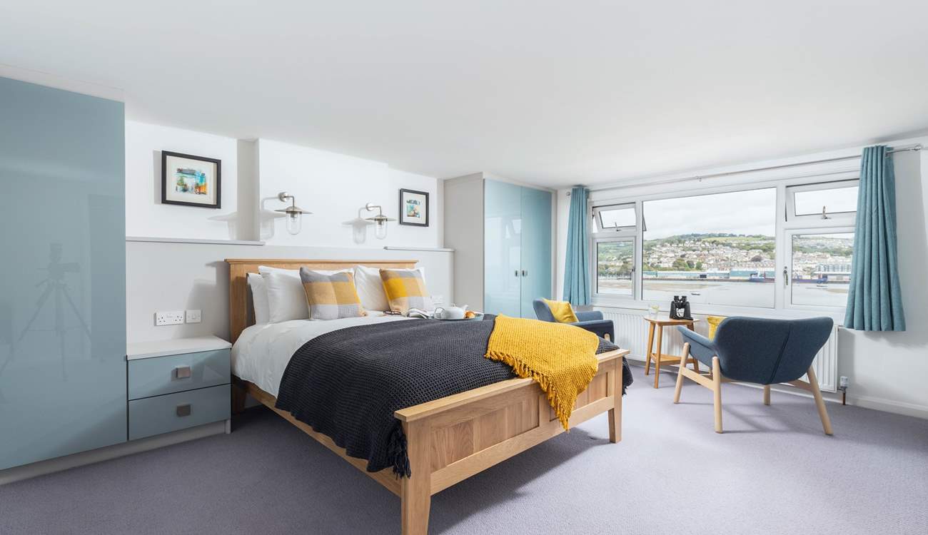 Gorgeous bedroom 3, with a king-size bed, is a dreamy sanctuary.