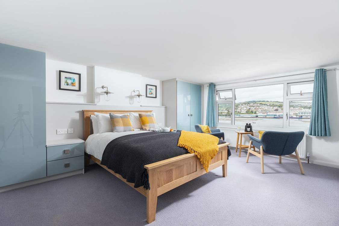 Gorgeous bedroom 3, with a king-size bed, is a dreamy sanctuary.