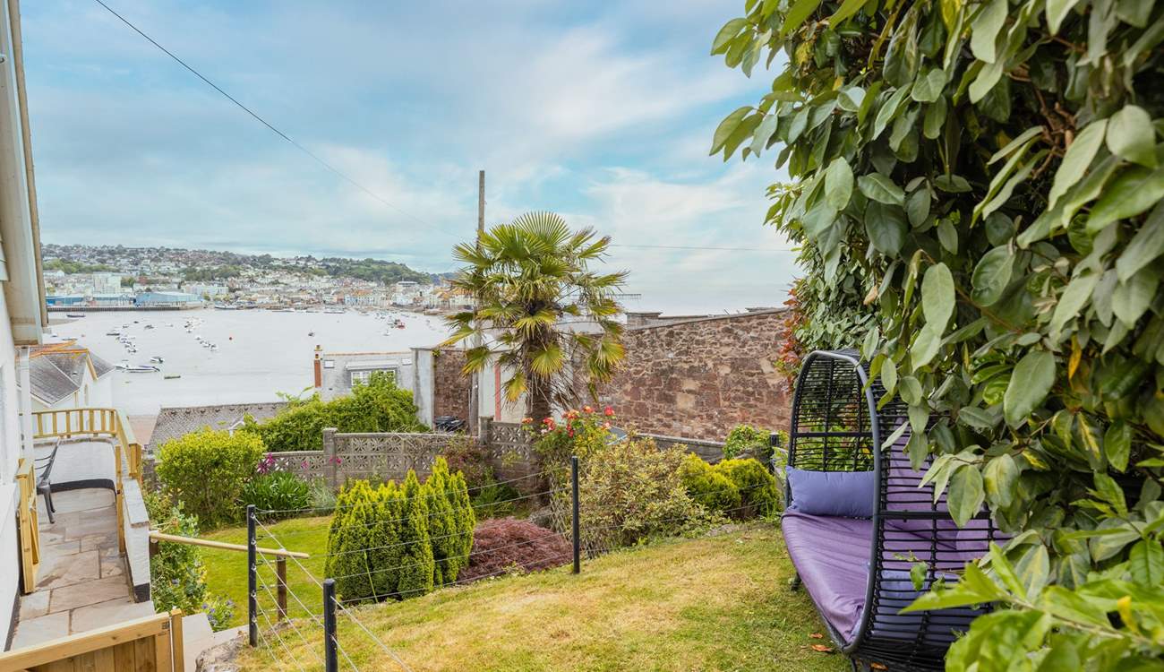 Sit in the sunshine and take in the gorgeous views.