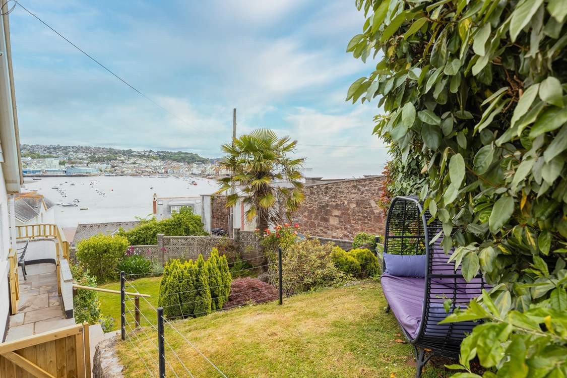 Sit in the sunshine and take in the gorgeous views.