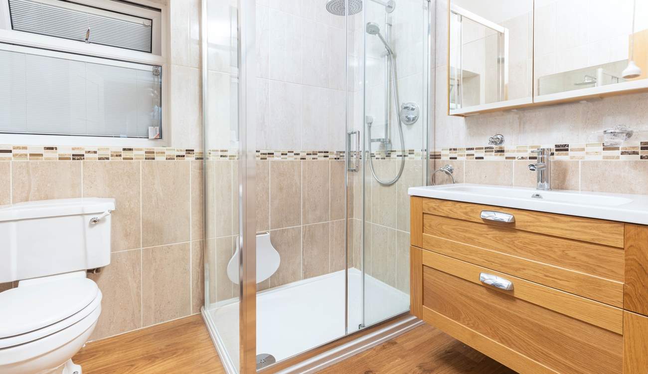 The ground floor shower-room.