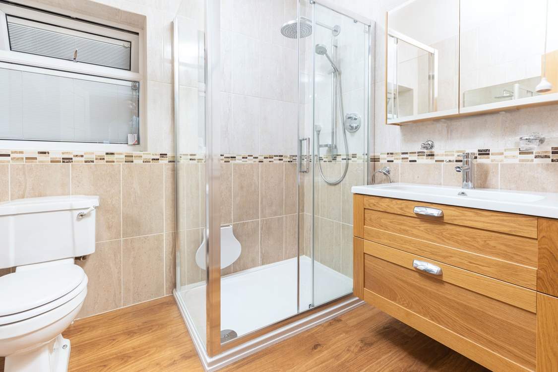 The ground floor shower-room.