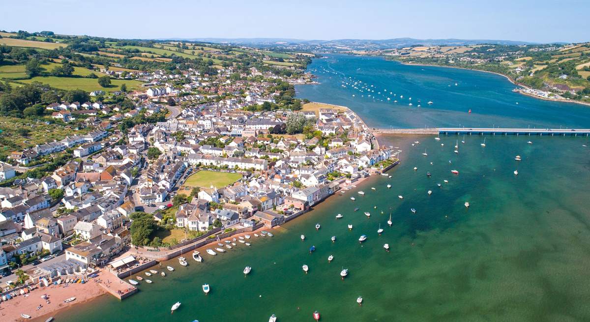 Shaldon is a charming village.