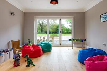 This room is ideal for entertaining the children.