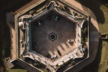 The Tap Room is located in the incredible Golden Hill Fort situated between Freshwater and Yarmouth.