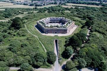 Golden Hill Fort is a Grade 1 listed building surrounded by wonderful countryside and sea views.