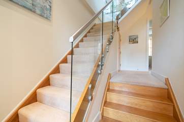 The interior is modern throughout and decorated to a very high standard.