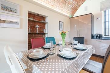 Wine and dine with family and friends.