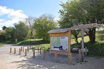 There are some amazing walks right from the fort, some trails taking you into the town of Yarmouth.