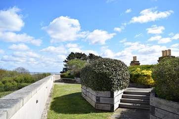 The roof terrace offers plenty of areas to relax and take in the views, a perfect spot for a picnic on a sunny day!