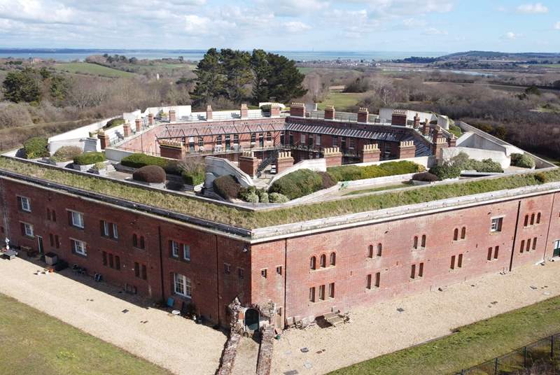 Golden Hill Fort is an amazing building, not many people get to stay in such a historic property.