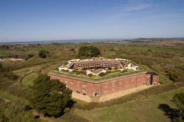 Golden Hill Fort is an amazing building, not many people get to stay in such a historic property.