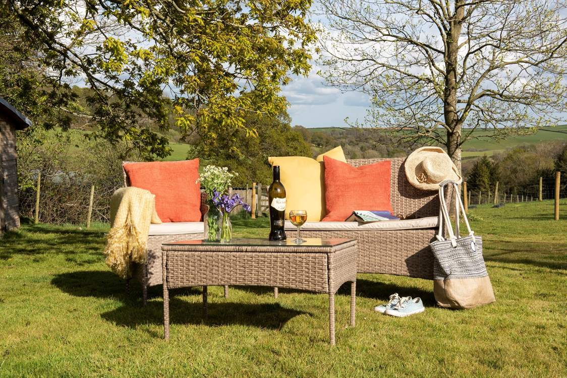 Just sit out and enjoy the scenery.