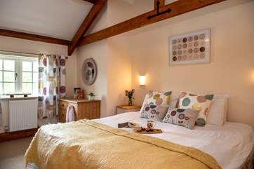 a super-king size bed.