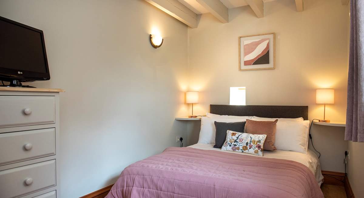 Bedroom 1 is on the ground floor, perfect for those who want a little more privacy.