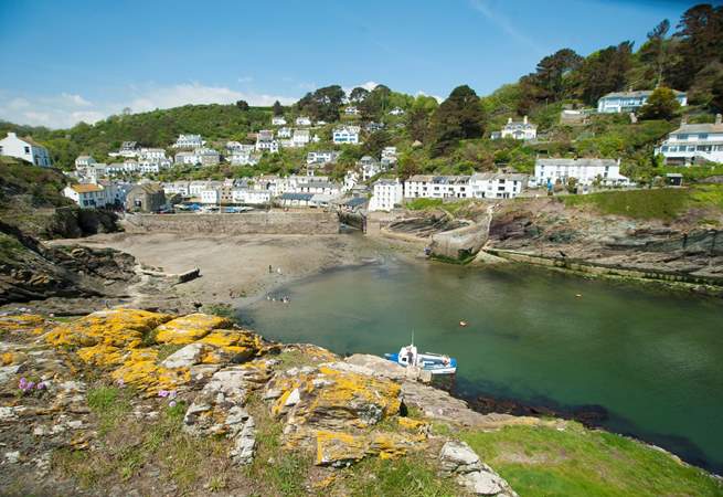 The charming fishing village of Polperro.