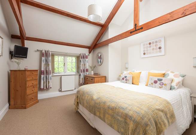 a super-king size bed.