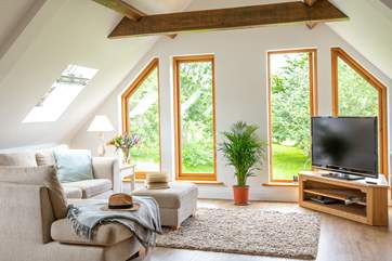 Relax reading a book or watch your favourite film on Netflix.