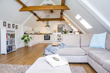 A great space for couples and friends to enjoy holiday time together.